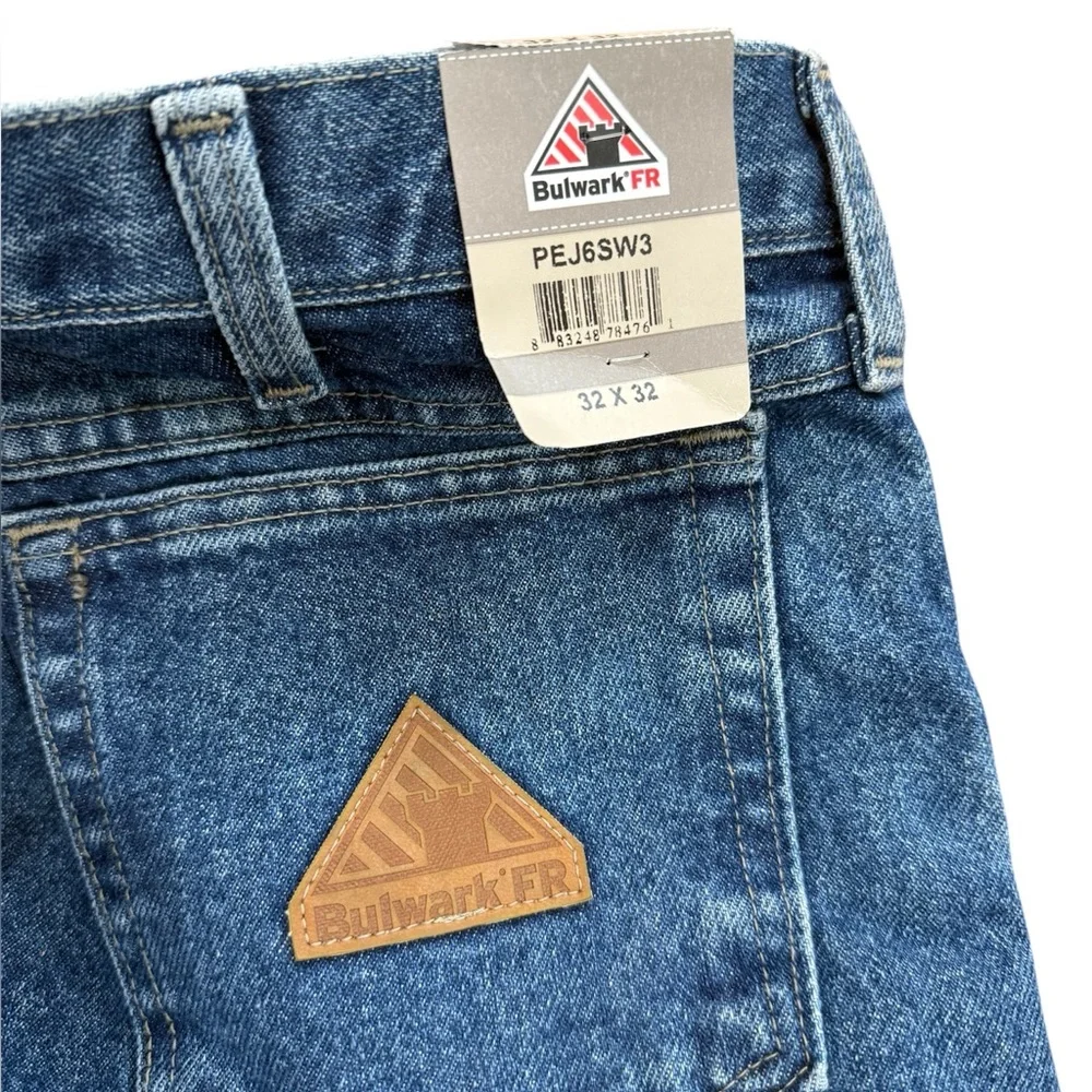 Bulwark FR Men’s Jeans 32x32 Flame Resistant Work Denim Pants Workwear NWT